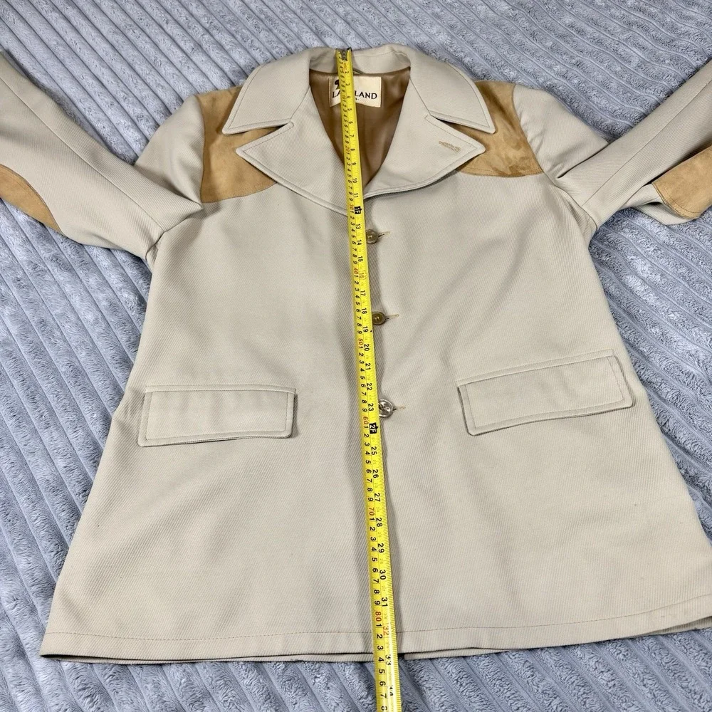 Vintage LAKELAND Men's size 44 Western style with elbow patches‎ jacket, blazer